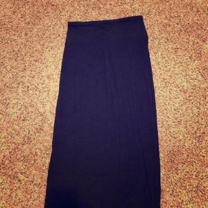 Black Maxi Skirt